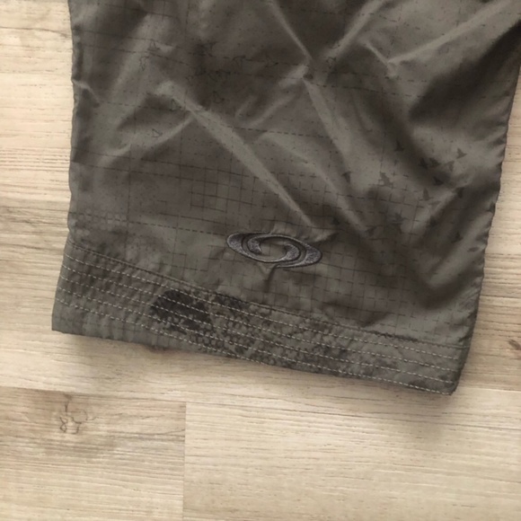 Salomon Women's Cargo Shorts - Dark Olive - Picture 7 of 10